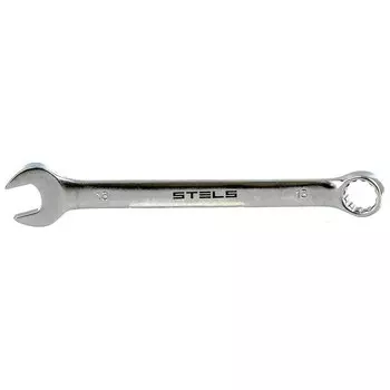 Ключ комбинированный, 13 мм, Crv, матовый хром