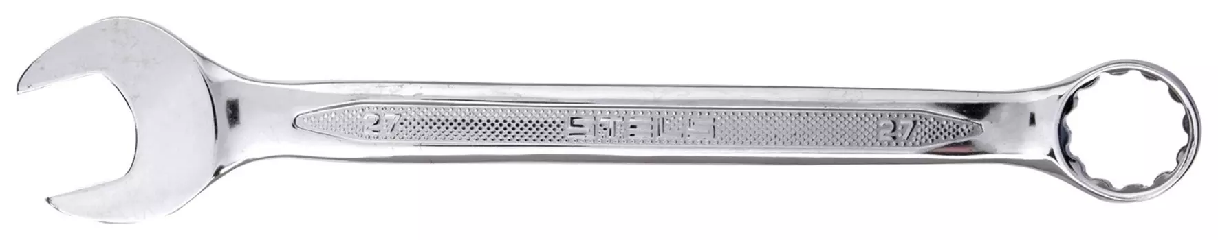 Ключ комбинированный, 27 мм, Crv, антислип