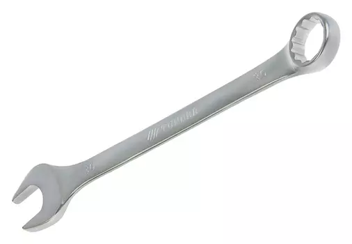 Ключ комбинированный Tundra, Crv, матовый, 30 мм
