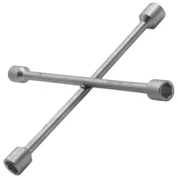 Ключ-крест баллонный, 17 х 19 х 21 х 22 мм, толщина 14 мм