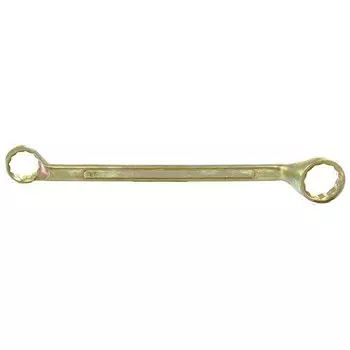 Ключ накидной, 24 х 27 мм, желтый цинк