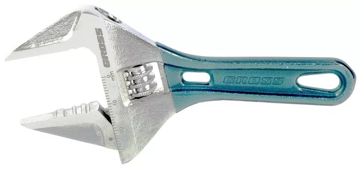 Ключ разводной, 120 мм, Crv, укороченная ручка