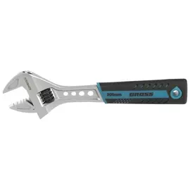 Ключ разводной, 200 мм, Crv, двухкомпонентная ручка