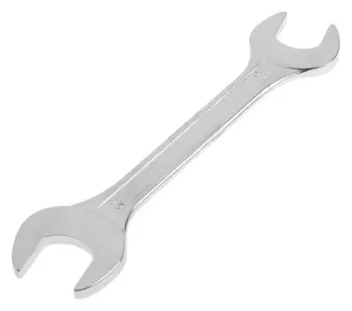 Ключ рожковый Tundra, хромированный, 24 х 27 мм