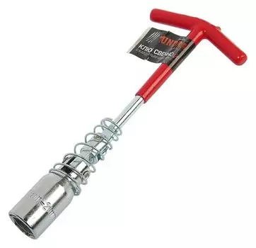 Ключ свечной Tundra, с карданным шарниром, 16 и 21 мм