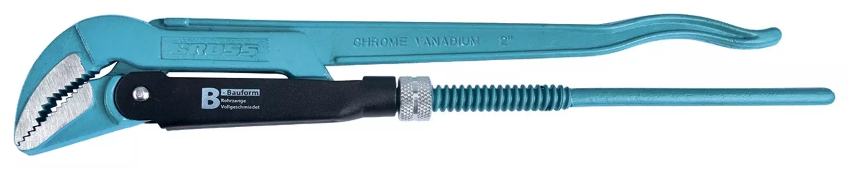 Ключ трубчатый рычажный 2, №3, цельнокованый, Crv, тип "B"