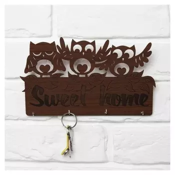 Ключница "3 совы"