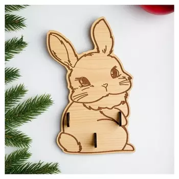 Ключница (3) "Зайка", 11х19 см