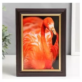 Ключница "Фламинго" венге 15х21 см