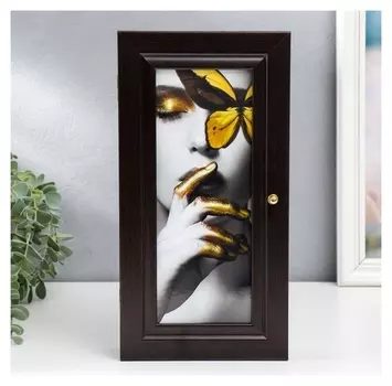 Ключница "Портерт бабочка" 16х31 см