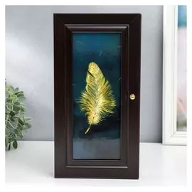 Ключница "Пёрышко" 16х31 см