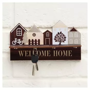 Ключница с магнитами "Welcome"
