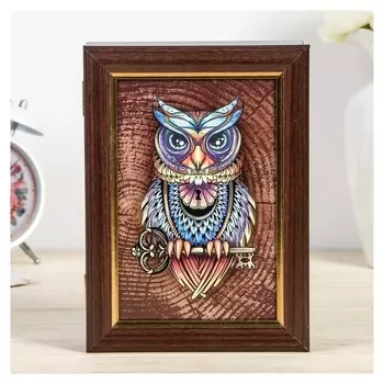 Ключница Сова 15х21 см