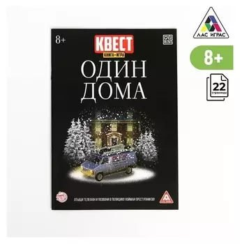 Книга-квест «Один дома» версия 2, 8+