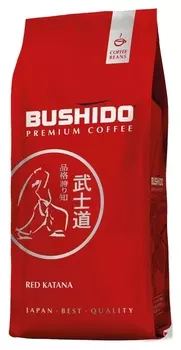 Кофе Bushido Red Katana в зернах, 227г