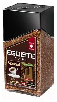 Кофе Egoiste Special растворимый,100г стекло