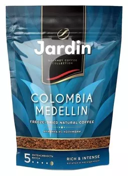 Кофе Jardin Colombia Medellin раств . субл . 150 г пакет 1014-08