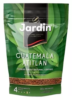 Кофе Jardin Guatemala Atitlan сублимированный,150г пакет