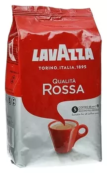 Кофе Lavazza Rossa 1кг в зёрнах