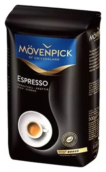 Кофе Movenpick Espresso в зернах, 500г