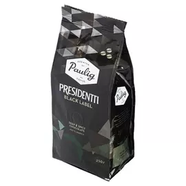 Кофе Paulig Presidentti Black в зернах, 250г