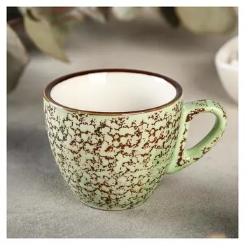 Кофейная чашка Splash, 110 мл, цвет фисташковый