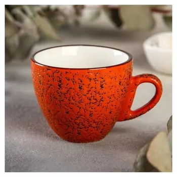 Кофейная чашка Splash, 190 мл, цвет оранжевый