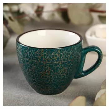 Кофейная чашка Splash, 190 мл, цвет зеленый