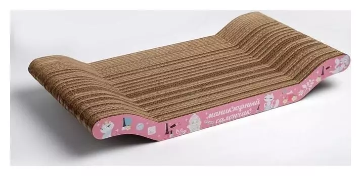 Когтеточка из гофрокартона "Маникюрный салончик"