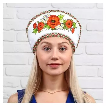 Кокошник "Маки"