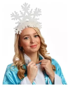 Кокошник "Снежинка резная"