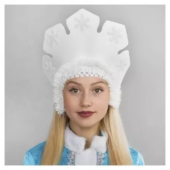 Кокошник "Снежная королева"