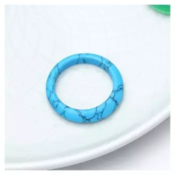 Кольцо литое " камней", 5 мм, размер