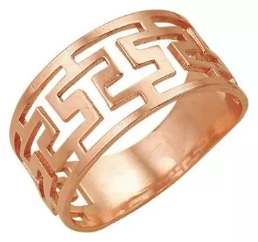 Кольцо позолота "Клеопатра", 18,5 размер