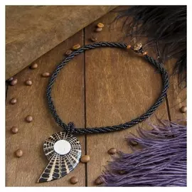 Колье "Млечный путь" 27х5х0,5 см