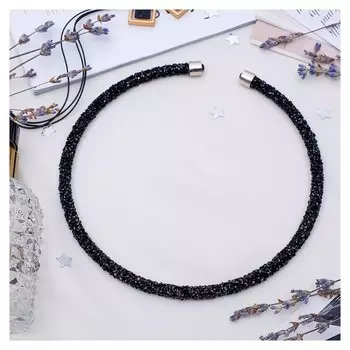 Колье "Шанталь", цвет чёрный