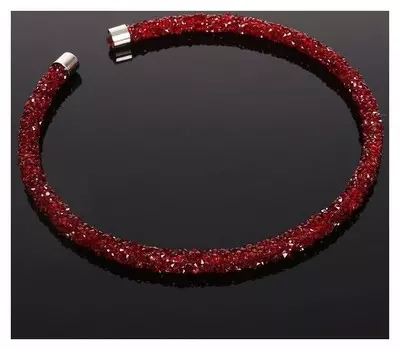 Колье "Шанталь", цвет красный