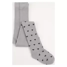 Колготки детские, цвет серый, рост 122-128 см