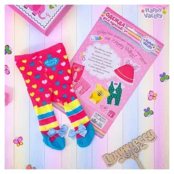 Колготки для пупса 38-42 см Милая совушка