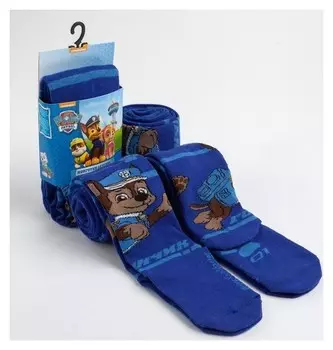 Колготки PAW Patrol "Гончик", синий, 104-110 см