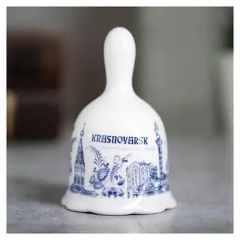 Колокольчик «Красноярск», керамика