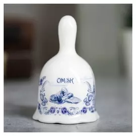 Колокольчик «Омск. гжель»