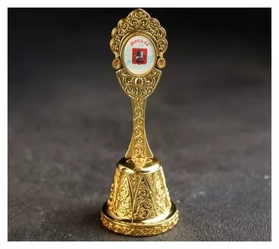 Колокольчик в форме кокошника «Москва. храм христа спасителя»