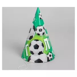 Колпак бумажный «ГОЛ», набор 6 шт.