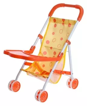 Коляска для кукол, летняя, металлический каркас