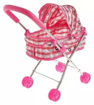 Коляска для кукол, зимняя, металлический каркас