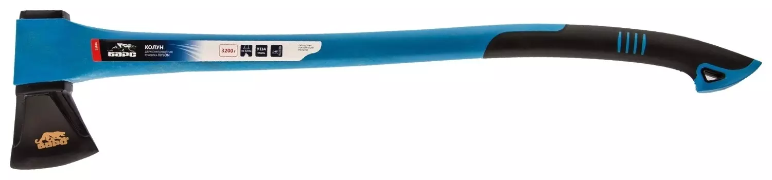 Колун, 3200 г, двухкомпонентная рукоятка Nylon