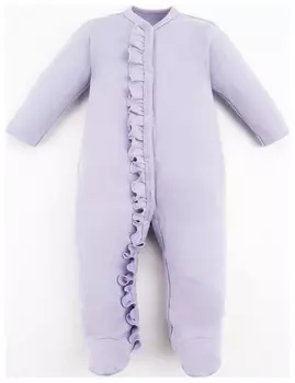 Комбинезон для малышей с рюшей Basic Line рост 68-74 см