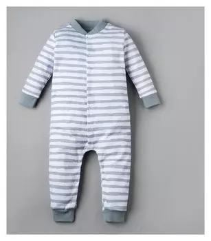 Комбинезон крошка Я "Полоса", белый, рост 80-86 см