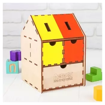 Комодик сортер развивающий Домик